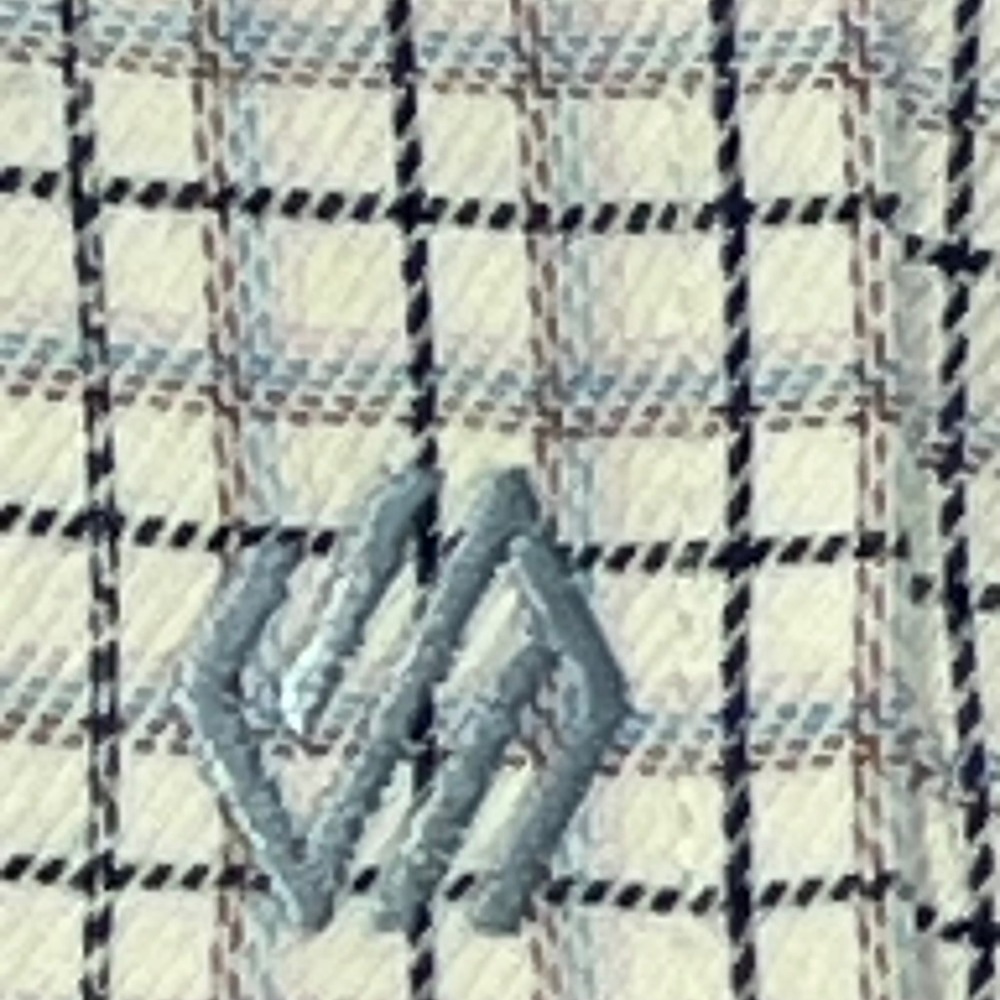 Johnston & Murphy Button Front Shirt Mens XXL Blue Excellent Check Cotton LS - Picture 3 of 9